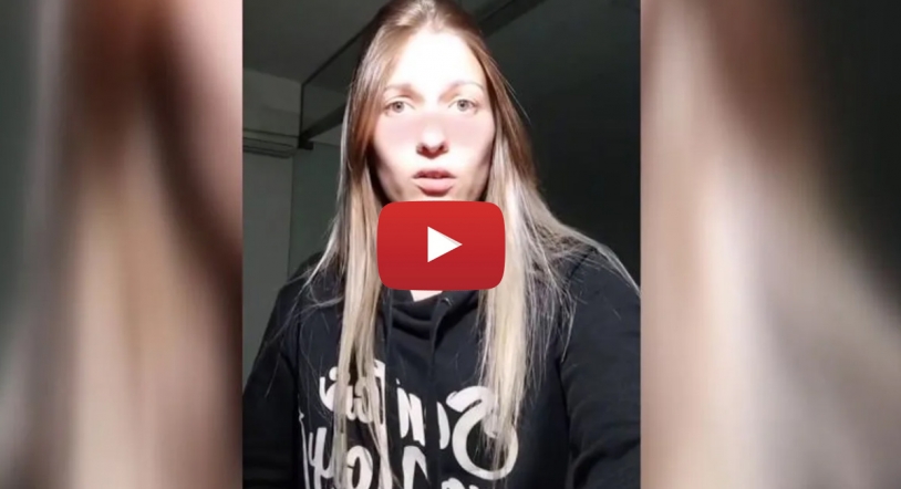 Es una mierda ser linda el tik tok de una mujer que explota en las redes