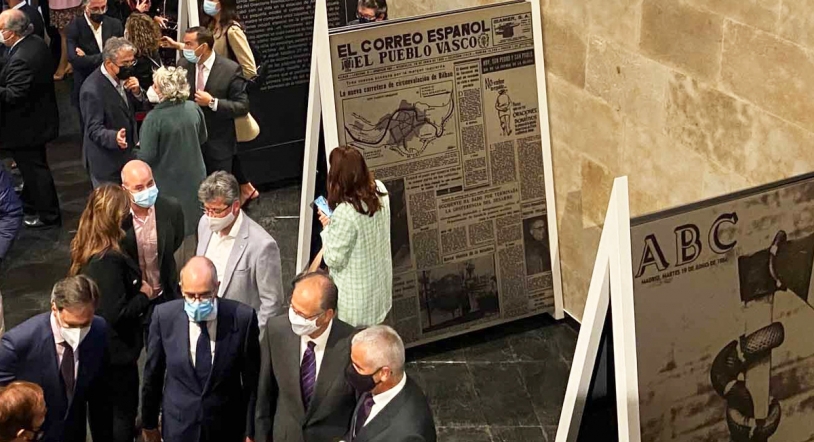 Más de 1.100 personas han visitado ya '60 AÑOS DEL TERRORISMO EN ESPAÑA a través de la prensa' 