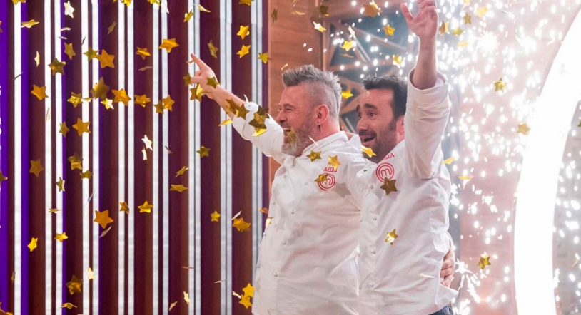 Juanma Castaño y Miki Nadal, ganadores de MasterChef ¡hacen historia!