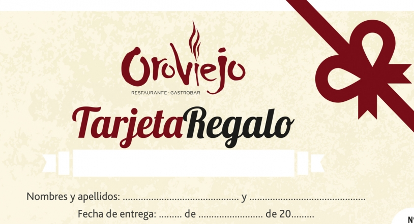 Tarjetas regalo de Oroviejo, una acierto seguro para esta Navidad