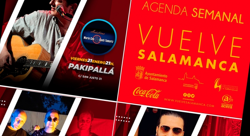 Vuelve Salamanca impulsa el ocio nocturno de calidad con tres nuevos conciertos