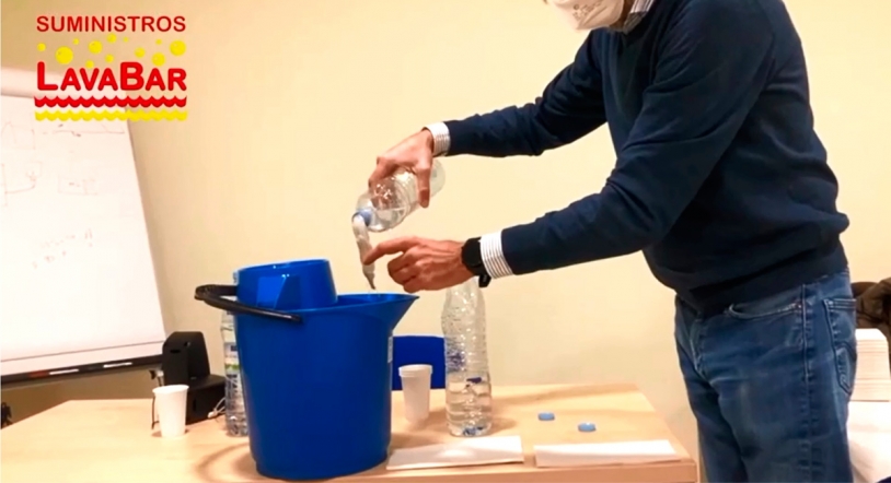 Suministros Lavabar lanza la nueva toalla que se descompone con el agua (con vídeo)