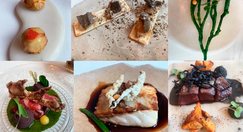 Menú 'Siente', del restaurante Ment by Óscar Calleja, en primera persona