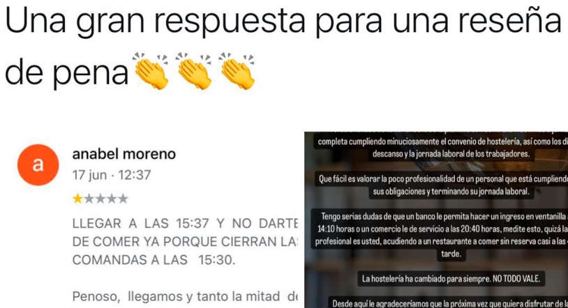 Viral | La genial respuesta del restaurante VIRÓ Gastrobar a una mala reseña 