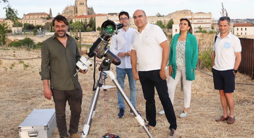 Observación astronómica del 'Cielo de Salamanca' en el programa 'Salamanca dorada, azul y verde’