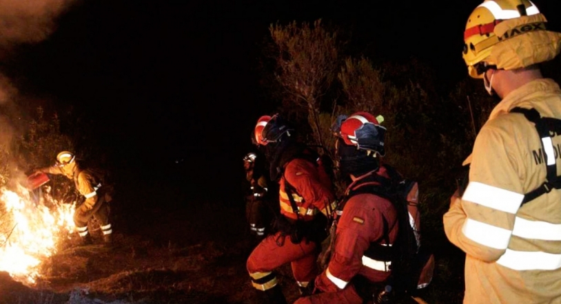 El fuego evoluciona positivamente en Cáceres, pero se extiende en Salamanca