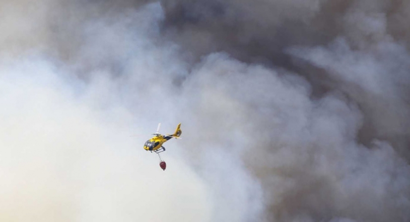 Los incendios en España: Un brigadista muere en un incendio en Zamora