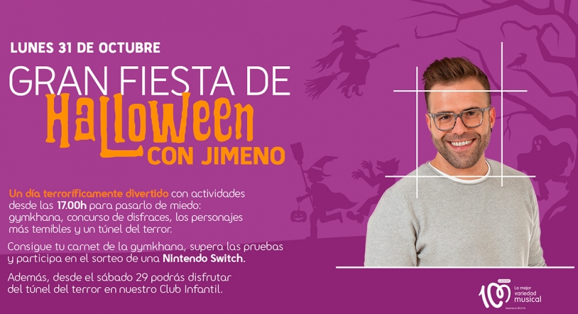 Jimeno vuelve al Centro Comercial El Tormes con la fiesta más terroríficamente divertida de Halloween