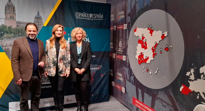 Salamanca, referente del turismo idomático en Fitur con la presentación de la II Semana del Español