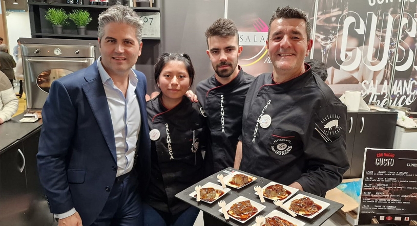 Vídeo | Gonzalo Sendín, propietario del Grupo Gonzalo nos presenta las dos tapas que han llevado a Madrid Fusión 2023