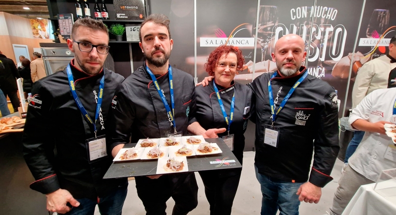 Vídeo | Grupo LiliCook pisa fuerte con tapas muy ibéricas en Madrid Fusión 2023