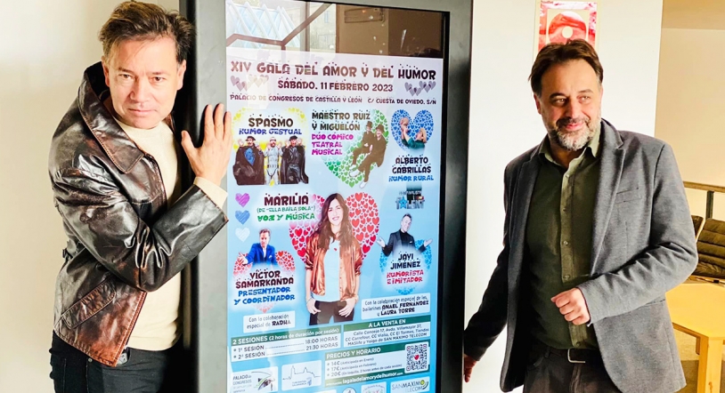 Últimos días para conseguir entradas de la Gala del Amor y del Humor 