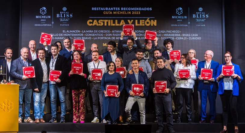 Royal Bliss entrega los distintivos de la Guía MICHELIN a nueve establecimientos salmantinos