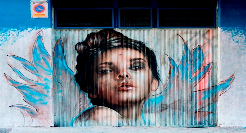 El Barrio del Oeste en Salamanca, una galería de arte abierta 24 horas 