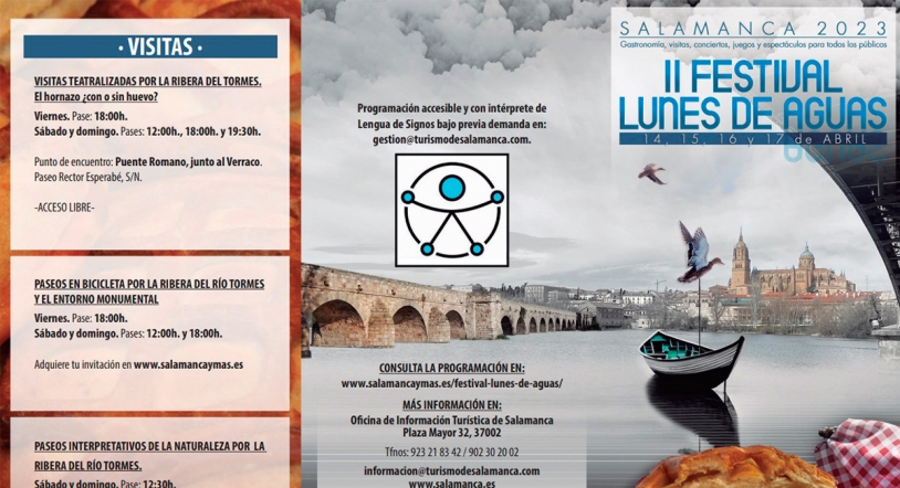 ¡Descárgate el programa del II Festival Lunes de Aguas!