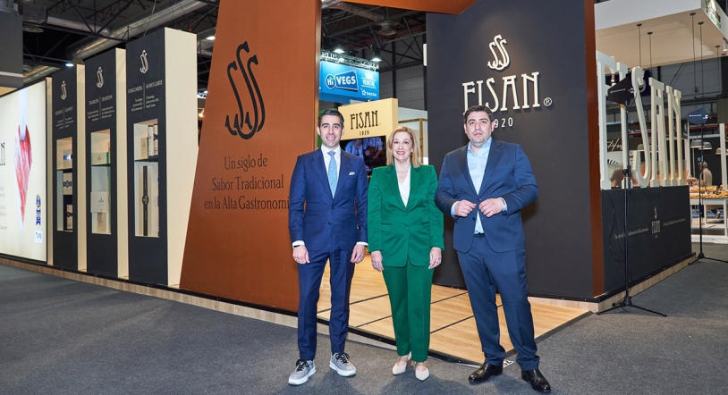 Llenazo total de FISAN en Salón Gourmets, gracias a su stand con sabor a bellota 
