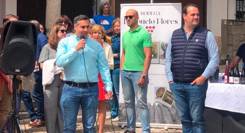 Éxito rotundo de la Feria de Enoturismo de San Esteban de la Sierra