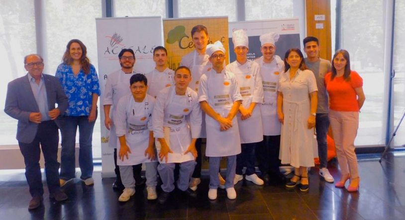 El salmantino José Gabriel Simón en la final de Celichef