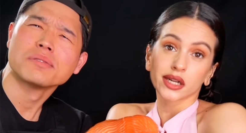 Viral | El increible sashimi de Rosalía y el Chef Bayashi