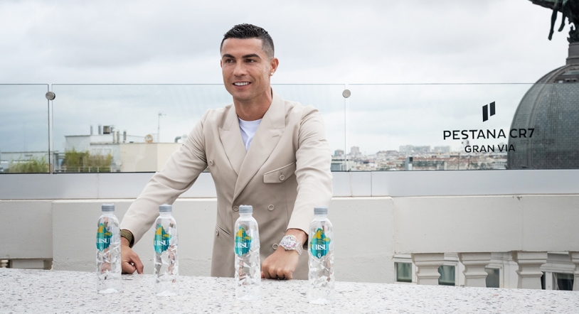 El nuevo agua mineral de Cristiano Ronaldo que procede de Ávila