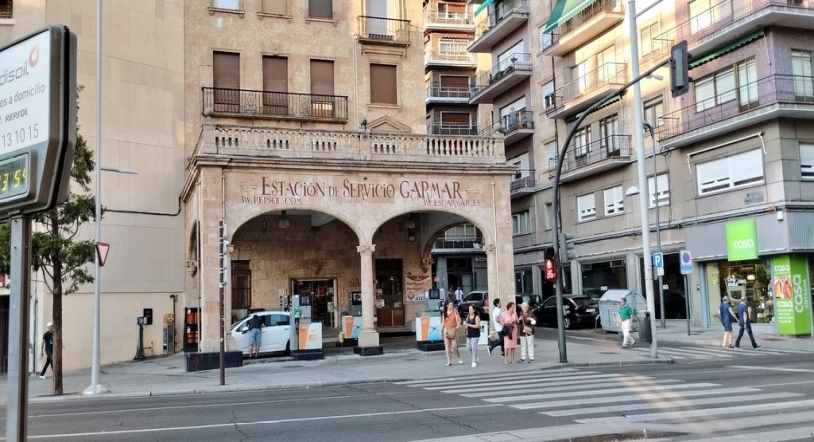 Viral | La gasolinera de la Puerta Zamora calificada como la más bonita de España