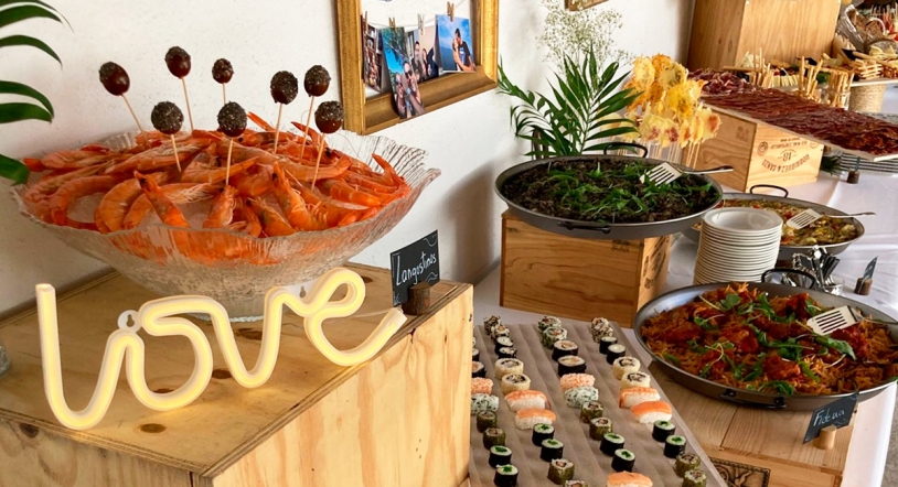 La boda tipo cóctel es tendencia, y La Cocina Vieja el mejor lugar para celebrarla 