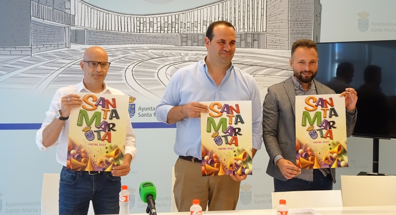 Intensa y divertida programación en las Fiestas de Santa Marta 2023