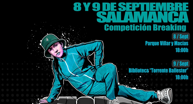 El arte urbano llega a Salamanca de la mano del Festival de Breaking y Cultura HipHop 'Charroking'