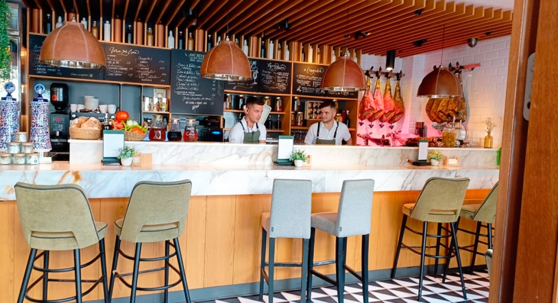 No solo restaurante: la barra de Origen, la opción más desenfadada para disfrutar de la mejor gastronomía
