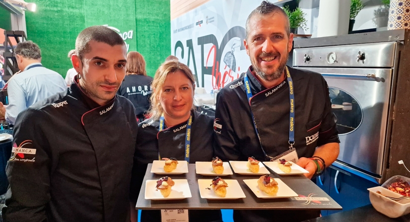 Vídeo | El Falso nigiri del restaurante DOZE en San Sebastián Gastronomika 2023