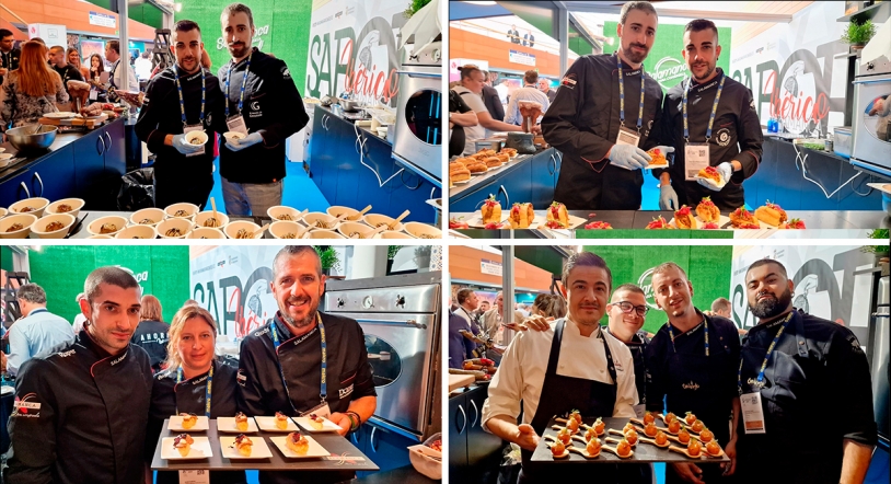 Primeros showcooking salmantinos en San Sebastián Gastronomika 2023