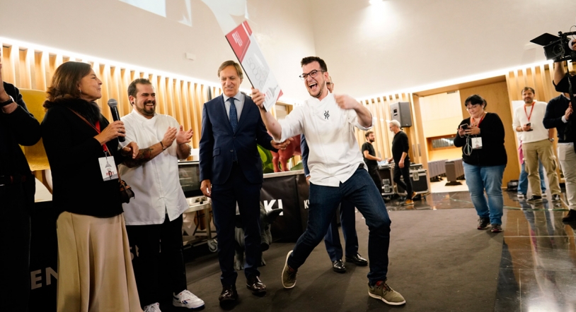 Gonzalo Elena, del restaurante Rivas, ganador del IV Concurso de Cocina con Ibérico