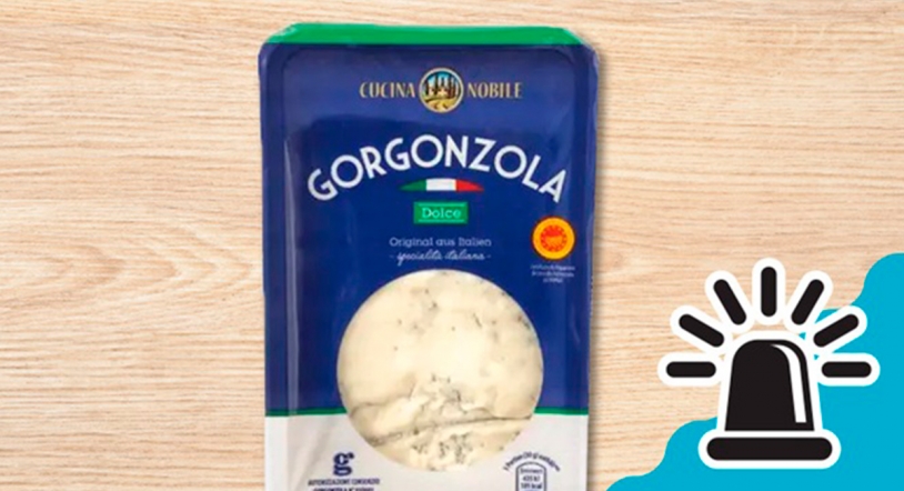 Alerta alimentaria: Listeria en queso gorgonzola Aldi