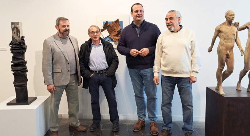 Cuatro talentos y una exposición: 'Escultura Plural'