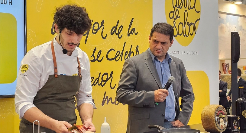 Carlos Hdez. del Río (ConSentido) cocina en Alimentaria