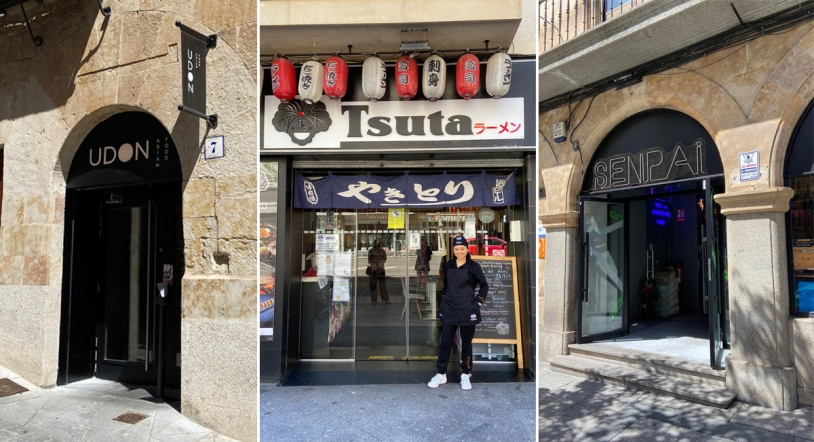 Un viaje gastronómico por tres restaurantes asiáticos salmantinos