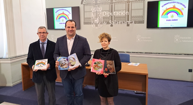 'Alimentación saludable para niños', la nueva publicación de la Diputación de Salamanca