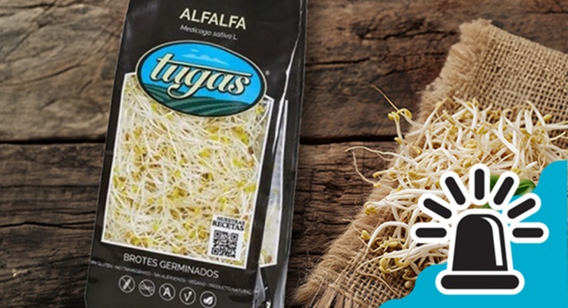 Alerta alimentaria: salmonella en brotes germinados de alfalfa