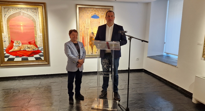 La Torre de los Anaya acoge la exposición 'Fusión' de Ángel Gómez Mateo