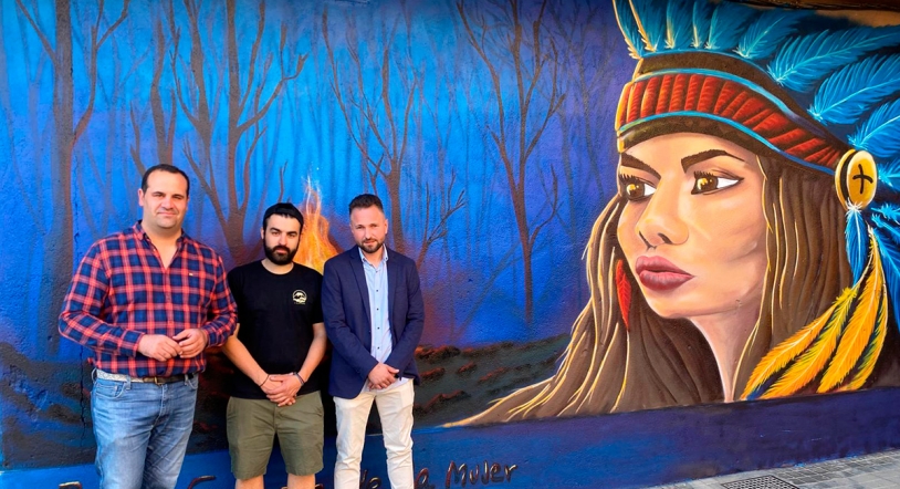 'La fuerza de la mujer,' nuevo mural con motivo del I Festival de Arte Urbano de Santa Marta