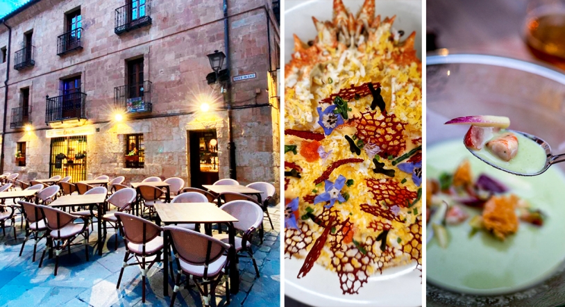 Restaurante Oroviejo: platos frescos en una de las mejores terrazas de Salamanca