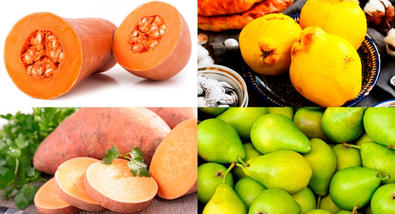 Frutas y verduras de otoño que no pueden faltar en tu dieta