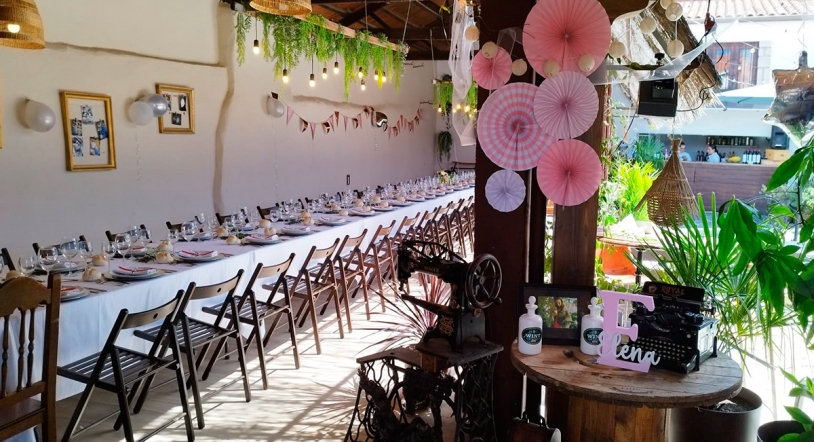 La zona privada de La Cocina Vieja abre las reservas de eventos para la primavera-verano 2025