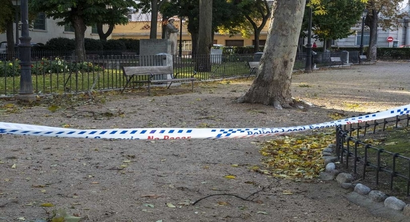 Cierre de parques y la zona arbolada de La Aldehuela debido a fuertes vientos