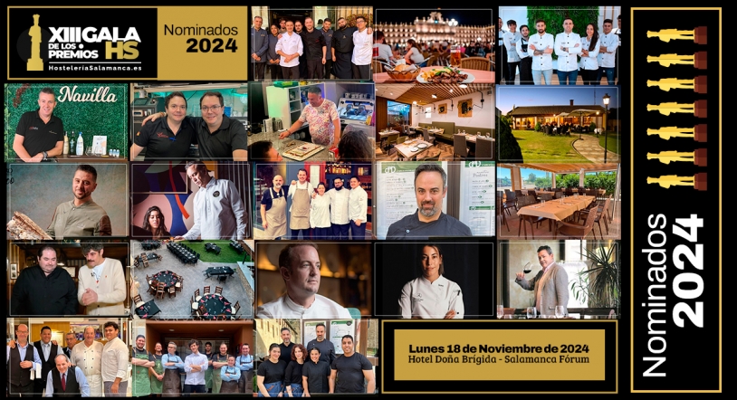 ¡Éstos son los Finalistas de los Premios HosteleriaSalamanca.es 2024!