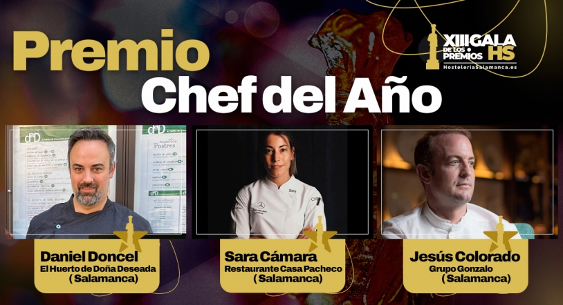 Los Premios de HosteleriaSalamanca.es 2024 a fondo: Chef del Año