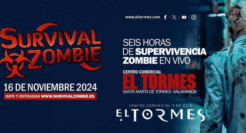¡La tierra de los zombies llega al Tormes!, ¿te atreves a sobrevivir?