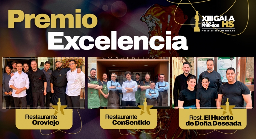 Los Premios de HosteleriaSalamanca.es 2024 a fondo: Premio Excelencia