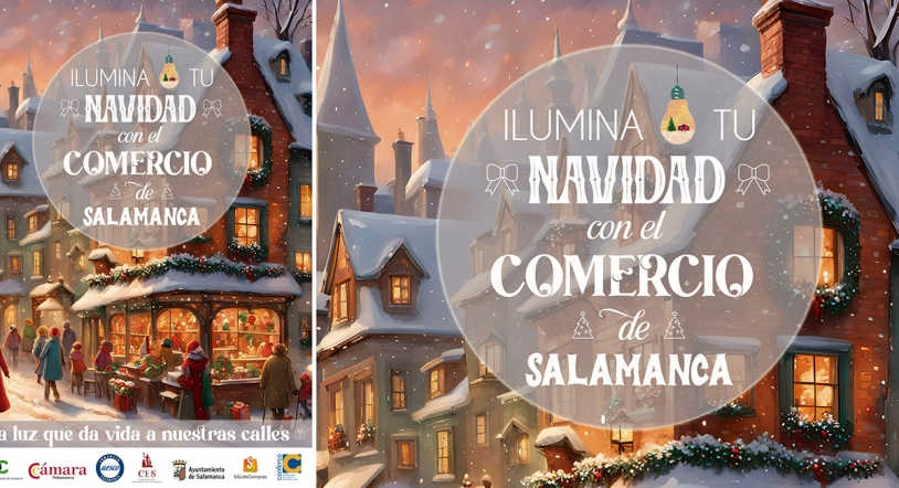 AESCO lanza la campaña 'Ilumina tu Navidad con el Comercio de Salamanca'