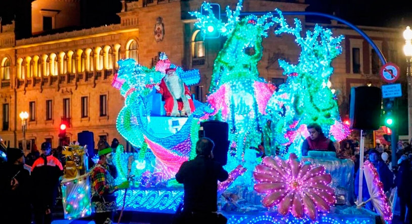 La Cabalgaza de Papá Noel llega a Salamanca el 22 de diciembre con seis carrozas y 350 figurantes